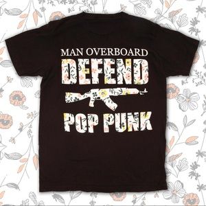 MAN OVERBOARD Defend Pop Punk Men's T-Shirt
